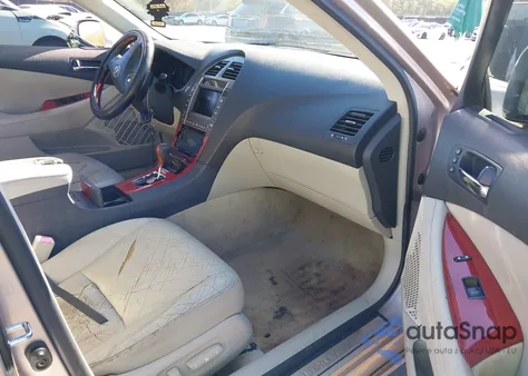 2008 Lexus Es 350 z USA, uszkodzony, nr VIN JTHBJ46G882270898